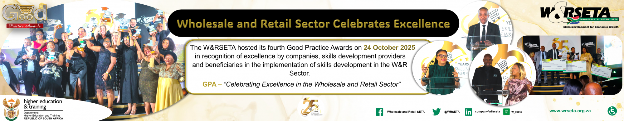 GPA congratulatory banner